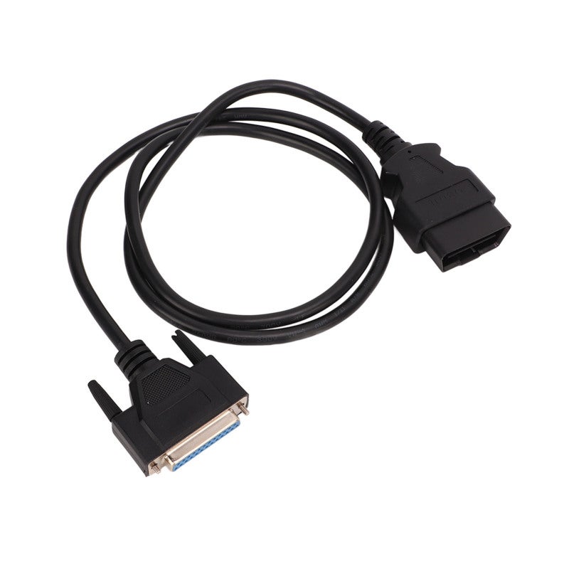 Diagnostic Cable 25Pin Female To 16Pin Male OBD2 Connector - Main OBD2 Cable EAC0093L01A Replacement For Snap-On Ethos Scanner - Image 1