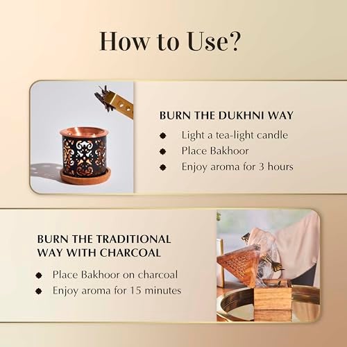 DUKHNI Oud Al Teeb Muattar Bakhoor by Dukhni | 1 jar X 40 Grams | Arabic Bakhoor Incense | Aromatic Wood Chips | Sweet Fruity Oud Blend | Perfect for Prayer Time | to Relax & Meditate - Image 5