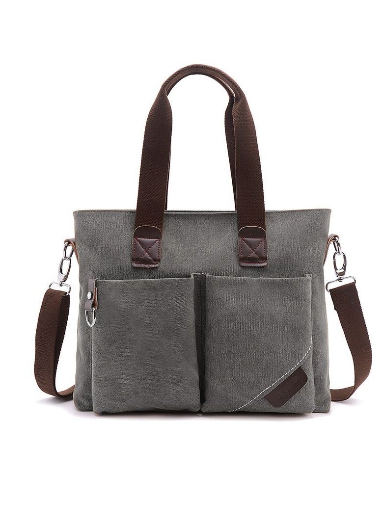 KUYING New Business Casual Men's One Shoulder Crossbody Bag 