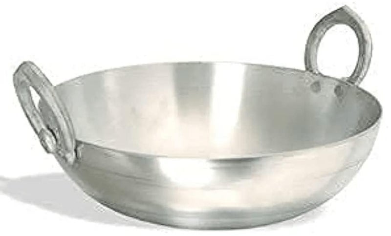 Shopsidex Shopsidex Aluminium kadhai Premium Range of Aluminum Kadhai Deep Kadai Non Induction Kadai Non Stick Kadai Deep Cooking 4 Litter - Image 4