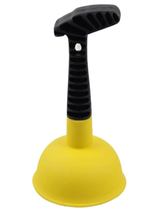 Dokpod Mini Sink & Drain Plunger with Short Handle - Heavy-Duty Rubber Cup & Ergonomic Grip for Powerful Suction, Unclog Slow Drains in Sinks, Tubs, Showers, Bathrooms, Kitchens, Compact, Space-Saving Design - Image 1