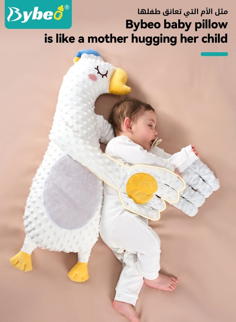 بيبو دمية تهدئة النوم للأطفال مع راحة تهدئة تلقائية، وسادة تدليك للأطفال حديثي الولادة، مهدئ للنوم للأطفال، وسادة رعاية للنوم للأطفال مع جهاز تحكم عن بُعد، وسادة لتقليل الانزعاج للأطفال للوقاية من الانزعاج المفاجئ، تصميم لطيف. - Image 2