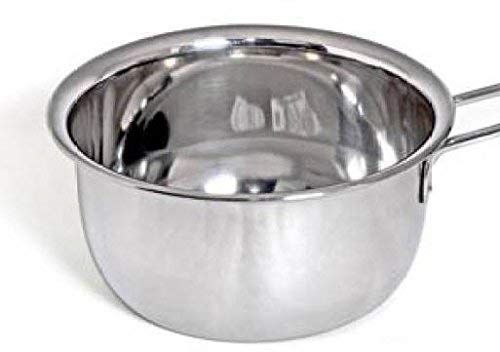 Yshopz Gas and Induction Base Stainless Steel TeaCoffee Tope Saucepan with Handle Silver Set of 3  - Image 4