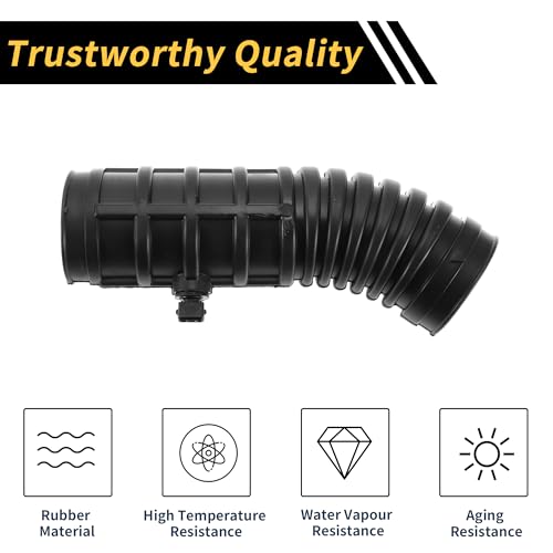 REPAIROCK Engine Air Intake Hose for Chevrolet Epica 2007-2009 Air Cleaner Intake Hose No.96328721 Rubber 1 Pc - Image 4