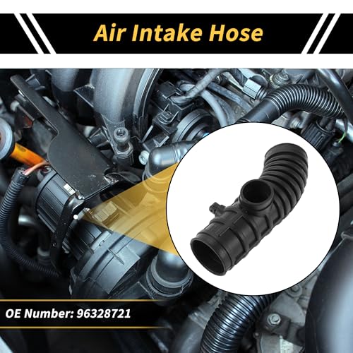 REPAIROCK Engine Air Intake Hose for Chevrolet Epica 2007-2009 Air Cleaner Intake Hose No.96328721 Rubber 1 Pc - Image 2