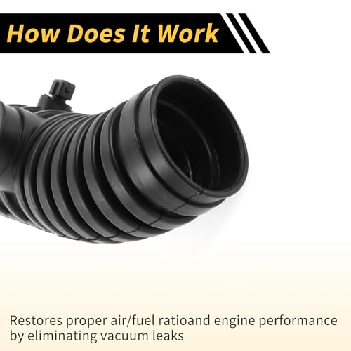 REPAIROCK Engine Air Intake Hose for Chevrolet Epica 2007-2009 Air Cleaner Intake Hose No.96328721 Rubber 1 Pc - Image 5