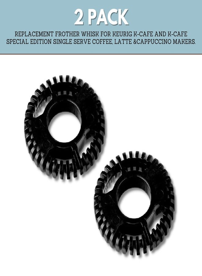 HAKANO Replacement Frother Whisk for Keurig K-Café and K-Café Special Edition Single Serve Coffee Latte & Cappuccino Maker [2 Pack] - Image 2