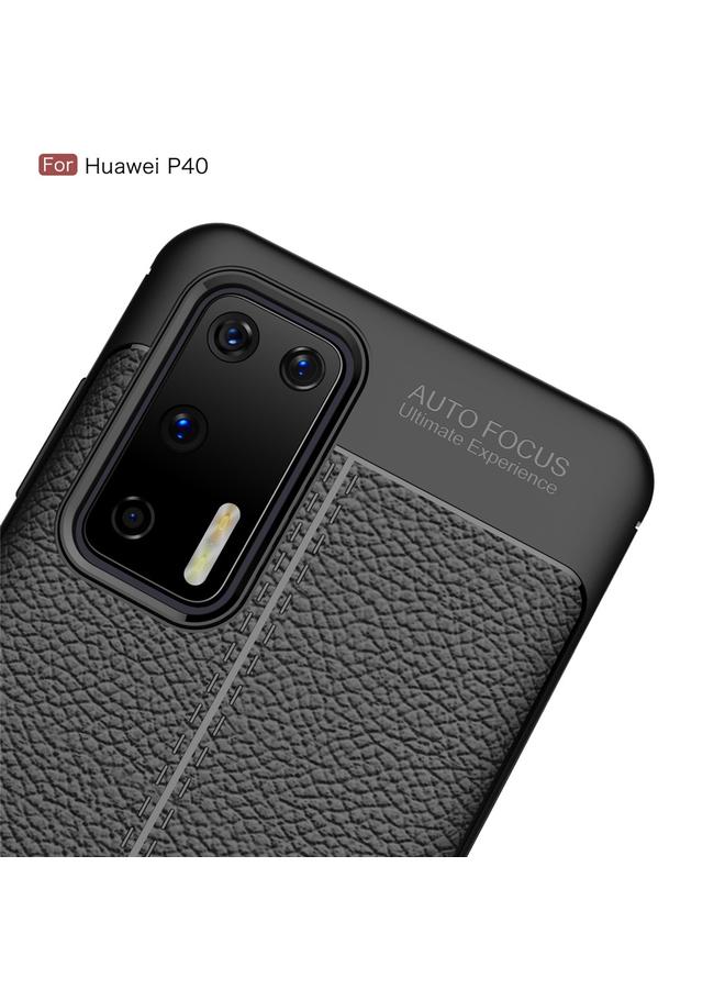 Zaboon Case For Huawei P40 Litchi Texture TPU Shockproof Case - Image 2