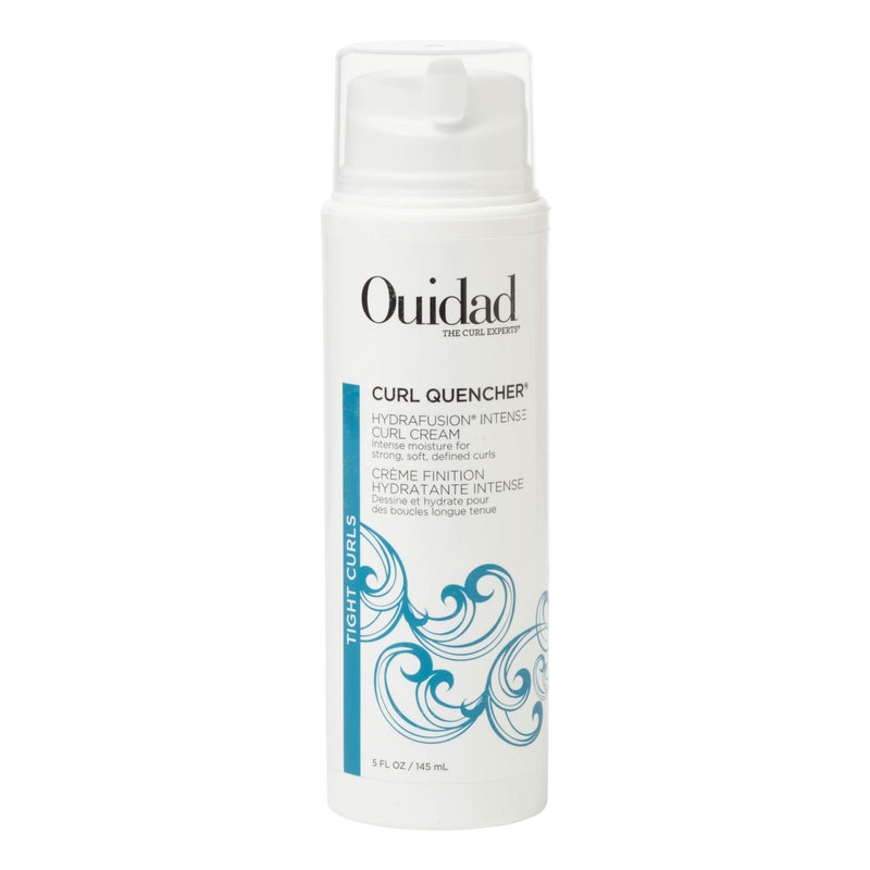 Ouidad Curl Quencher Hydrafusion Intense Curl Cream - 5 oz, Curl Defining Styler for Touchable Curls, Flexible Hold Frizz Control Curly Hair Cream, Helps Eliminate Dryness, For Tight Curls - Image 1