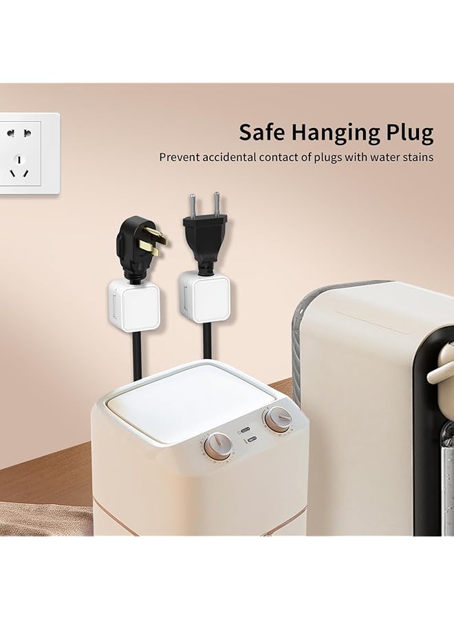 erorex Magnetic Cable Clips Cable Holder Clips 6 Pcs Adjustable Spring Clip Design Practical Portable Tool Adhesive Cord Management For Usb Cable Adhesive White - Image 4