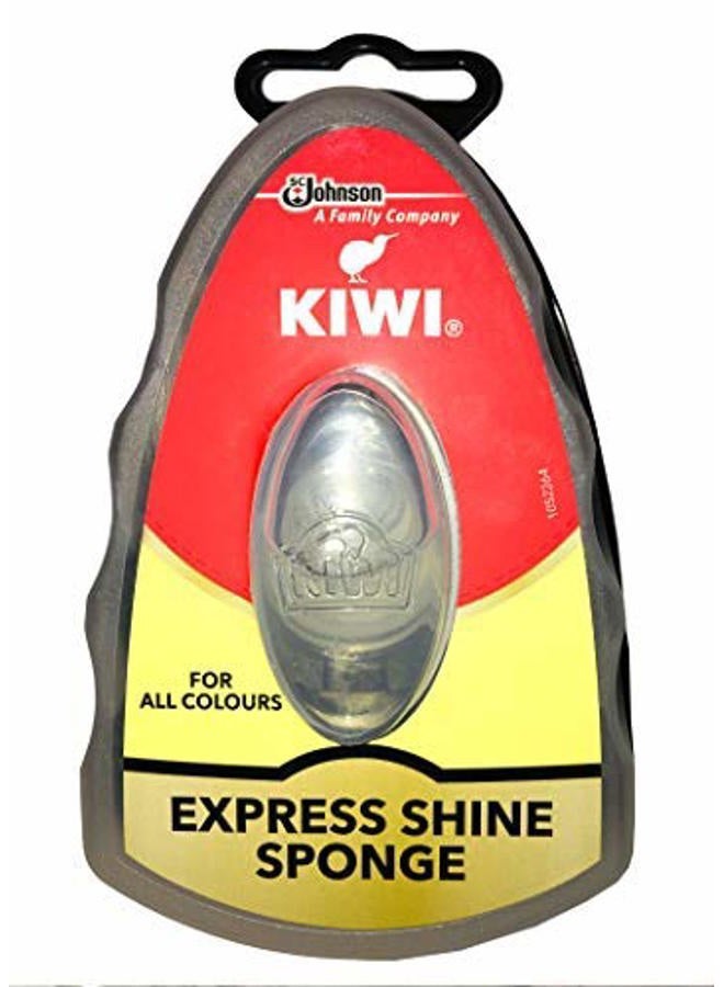 Kiwi Express Shoe Shine Sponge, Neutral, 0.2 Fl Oz (Pack of 3) - Image 5