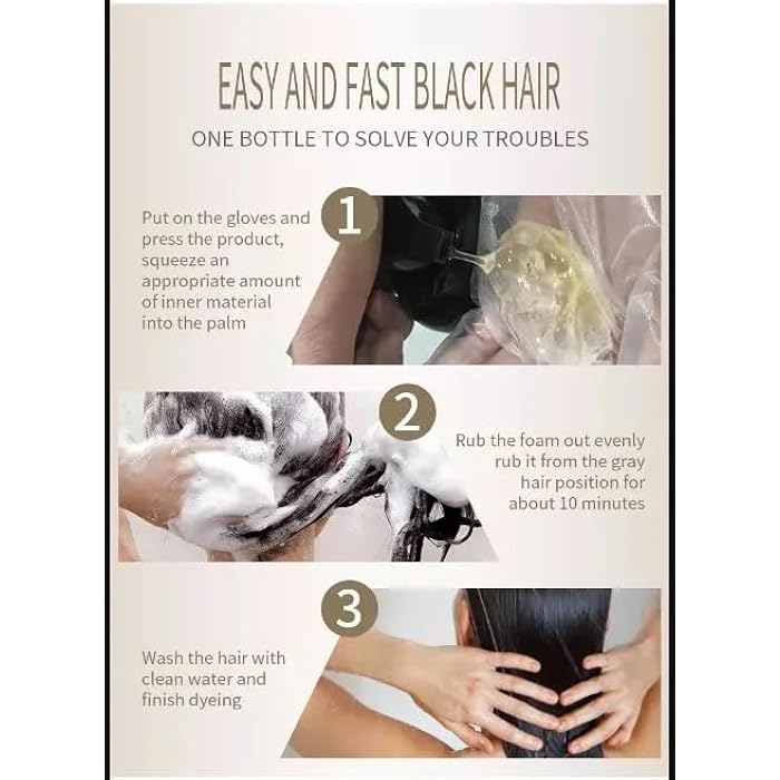 Parfait Black Hair Shampoo - Image 4