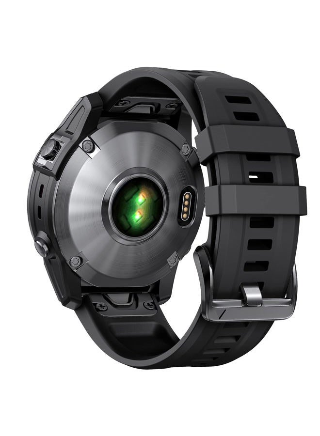 ANCOOL Compatible with Garmin Fenix 7S Band, Easy-fit Sport Wristband Soft Silicone Watch Band Replacement for Fenix 6S/Fenix 5S/Fenix 5S Plus Smartwatch (Black) - Image 3