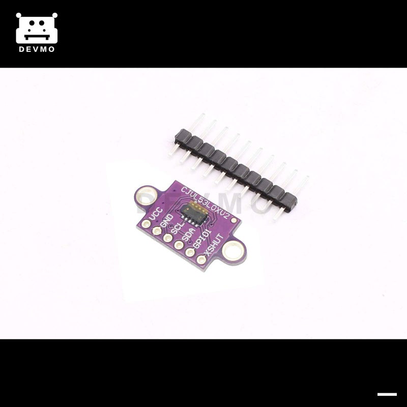 DEVMO VL53L0X Time-of-Flight Distance Sensor Breakout GY-VL53L0XV2 (ToF) Laser Ranging Module I2C IIC Compatible with Ar-duino - Image 2