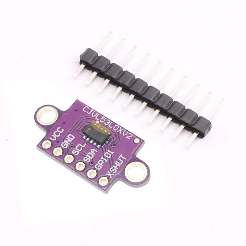 DEVMO VL53L0X Time-of-Flight Distance Sensor Breakout GY-VL53L0XV2 (ToF) Laser Ranging Module I2C IIC Compatible with Ar-duino - Image 1