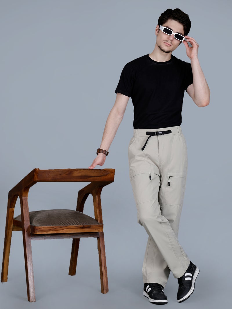 فورت كولينز بنطلون رجالي فورت كولينز بسحاب وجيوب شحن بقصة مريحة - Image 2