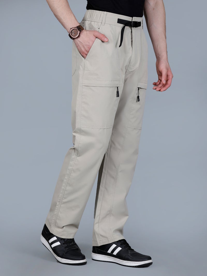 فورت كولينز بنطلون رجالي فورت كولينز بسحاب وجيوب شحن بقصة مريحة - Image 3