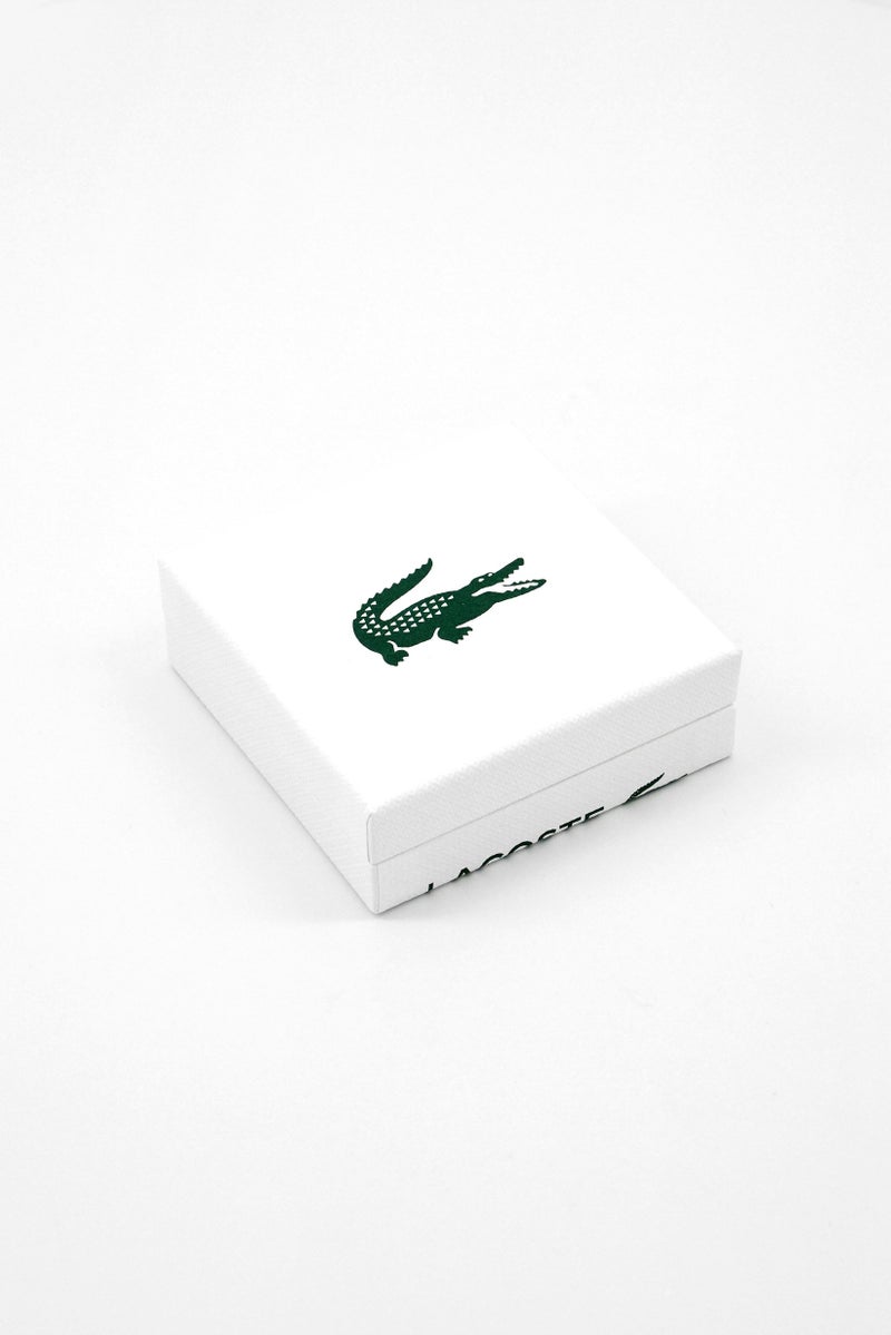 LACOSTE Women Gold Plated Lock Pendant Chain Necklace, Gold  - Image 2