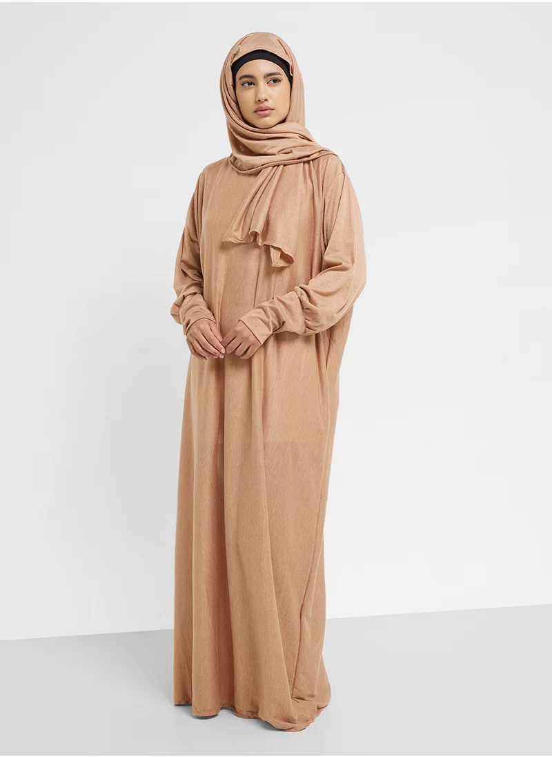 هيا كلوزيت Straight Sleeve Hooded Prayer Clothe