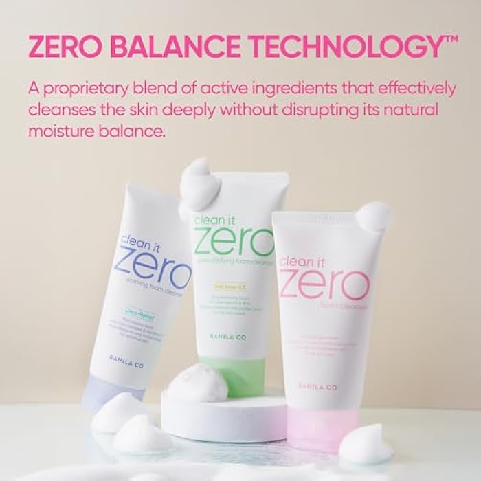 BANILA CO NEW Clean It Zero Foam Cleanser | All Skin Types | Creamy Foam Cleansing with Natural Herbs (150ml / 5.07 fl.oz) - Image 4