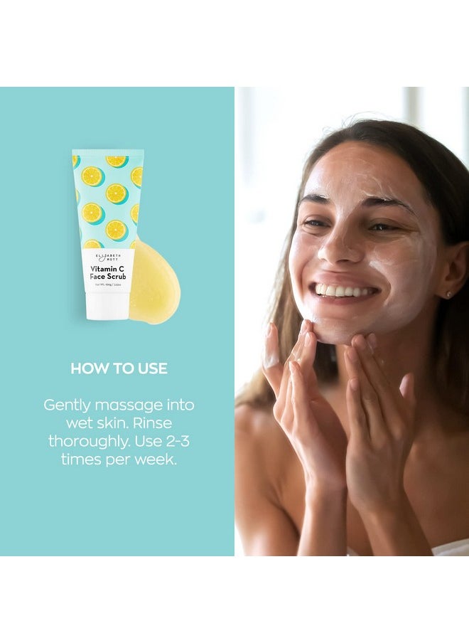 Elizabeth Mott Lizabeth Mott Sure Thing Vitamin C Face Scrub Heat Activated Pore Cleansing Exfoliating Facial Cleanser To Buff Smooth And Exfoliate Skin Vegan Cruelty Free Skincare Product 3.52Oz  - Image 5