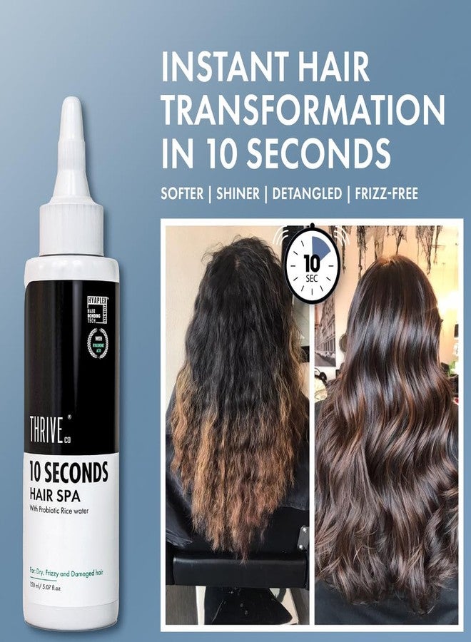 ThriveCo 10 SECONDS Hair Spa | For Instant Shine, Soft & Smooth Hair | With Hyaplex™, Hyaluronic Acid & Probiotic Rice Water | Repairs Dry, Frizzy and Damaged hair | 150 ml - Image 2