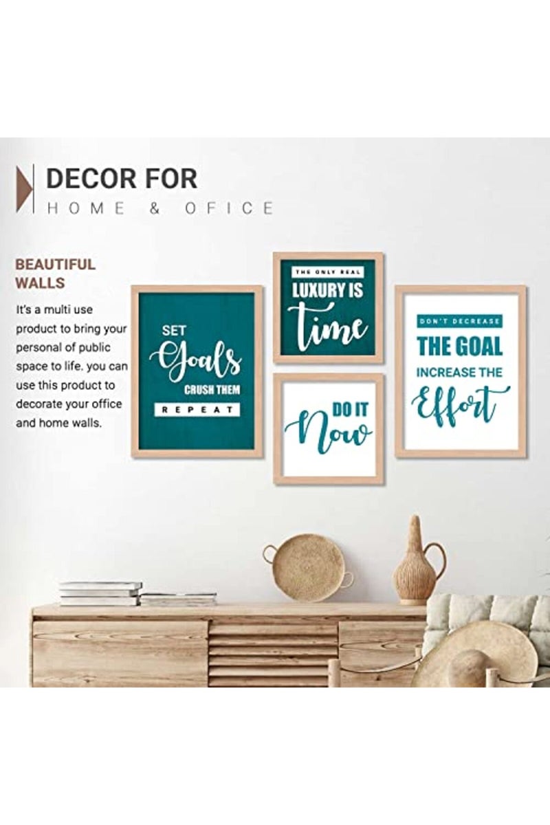 Relanta Motivational Quotes Framed Posters Set - Image 5