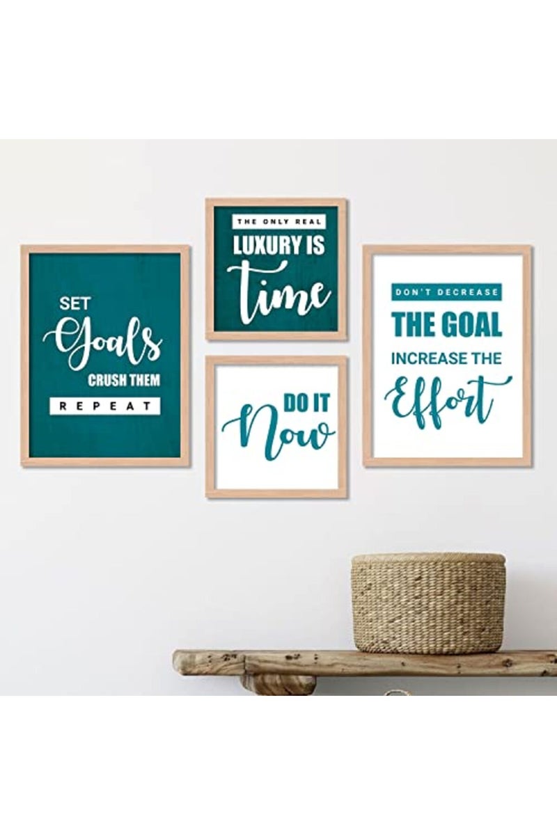 Relanta Motivational Quotes Framed Posters Set - Image 4