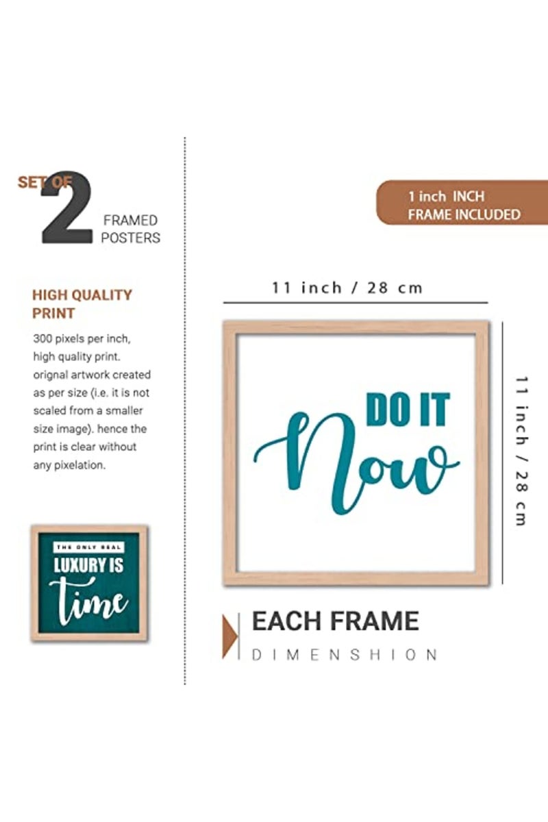 Relanta Motivational Quotes Framed Posters Set - Image 3