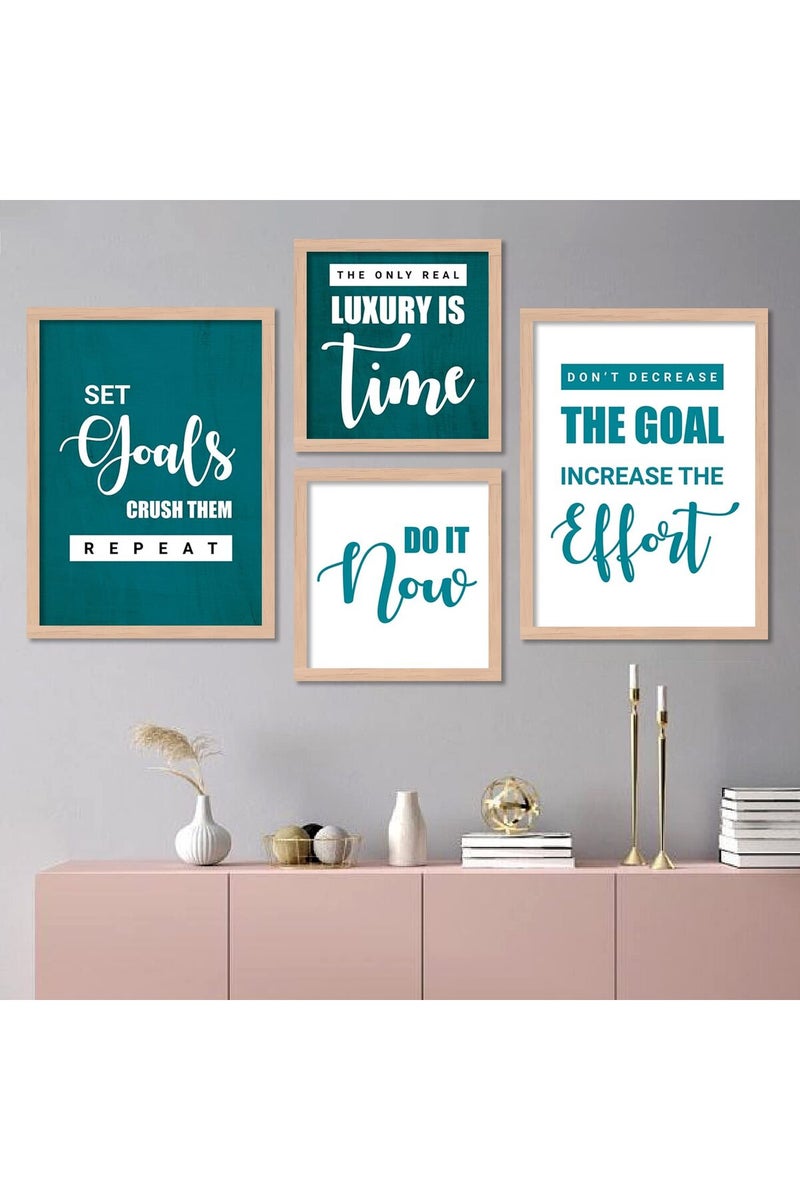 Relanta Motivational Quotes Framed Posters Set - Image 1