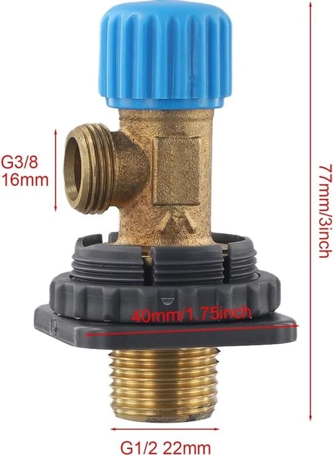 G3 8 حجم صمام زاوية لخزان المياه استبدال أنبوب المرحاض إصلاح سهل التركيب - Image 3