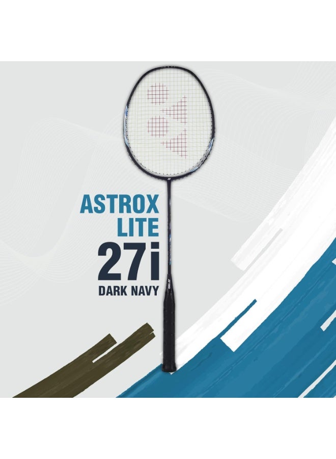 YONEX Graphite Badminton Racquet Astrox Lite 27i (G4 , 77 Grams , 30 lbs Tension , Blue) - Image 3