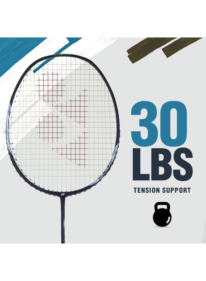 YONEX Graphite Badminton Racquet Astrox Lite 27i (G4 , 77 Grams , 30 lbs Tension , Blue) - Image 5