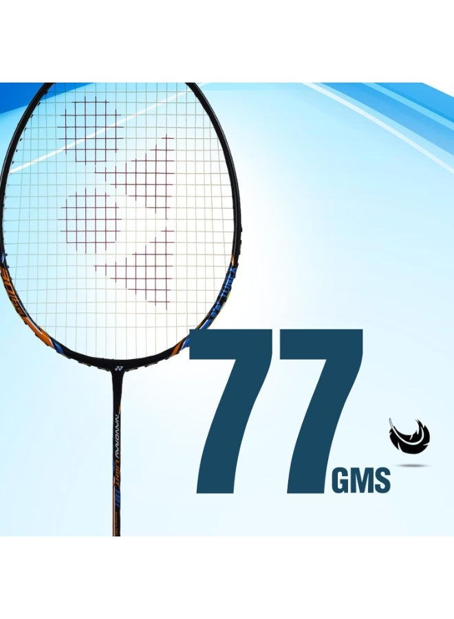 YONEX Graphite Badminton Racquet Astrox Lite 27i (G4 , 77 Grams , 30 lbs Tension , Blue) - Image 4