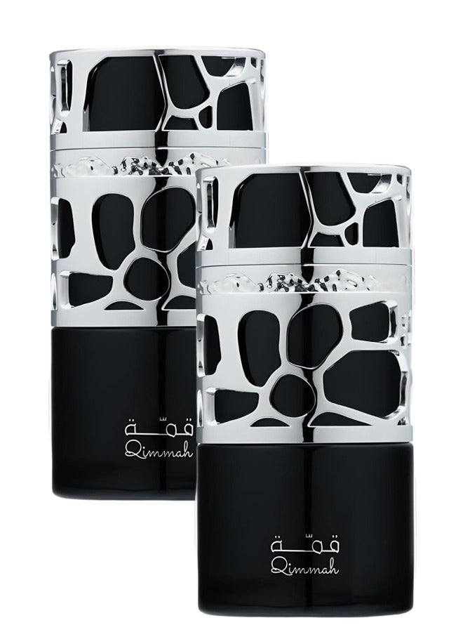 Lattafa 2 Pieces Qimmah Perfume For Men 100ml EDP - Image 1