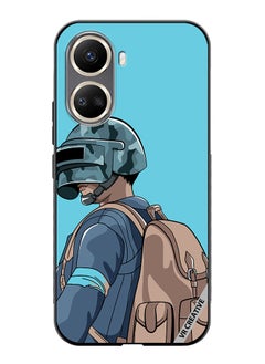 VR CREATIVE Protective Case Cover For Huawei Nova 10 SE Helmet And In Military Uniform Design Multicolour  - Image 1