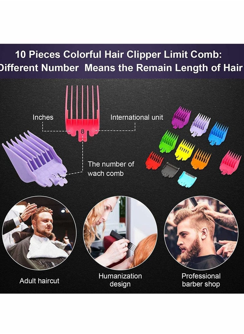 Y&D - Hair Clipper Limit Guide Combs Replacement Guards Set Attachment Compatible with Many Wahl Clippers and Trimmers,Hair Comb - Image 1
