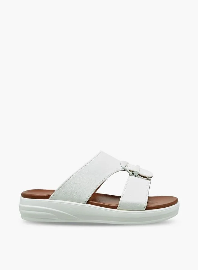 ال بي ال من شو اكسبرس Boys Buckle Accent Arabic Sandals