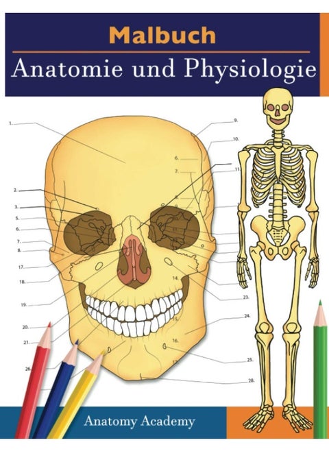 Malbuch Anatomie und Physiologie: Unglaublich detailliertes Arbeitsbuch zum Selbsttest Farbe für das Studium | Perfektes Geschenk für Medizinstudenten, Ärzte, Krankenschwestern und Erwachsene