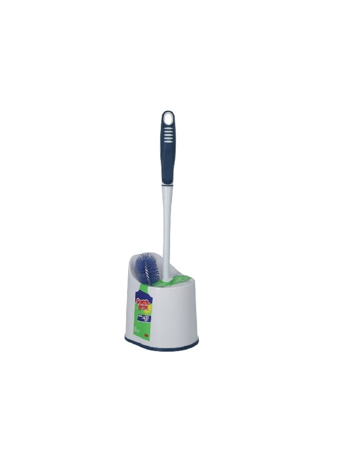 Scotch  Toilet Bowl and Rim Brush Set White and Blue 39.37 x 11.176 x 12.954 cm HK200002168  - Image 2