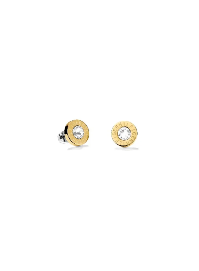 تومي هيلفيغر Tommy Hilfiger Women's Gold Earrings - 2700753