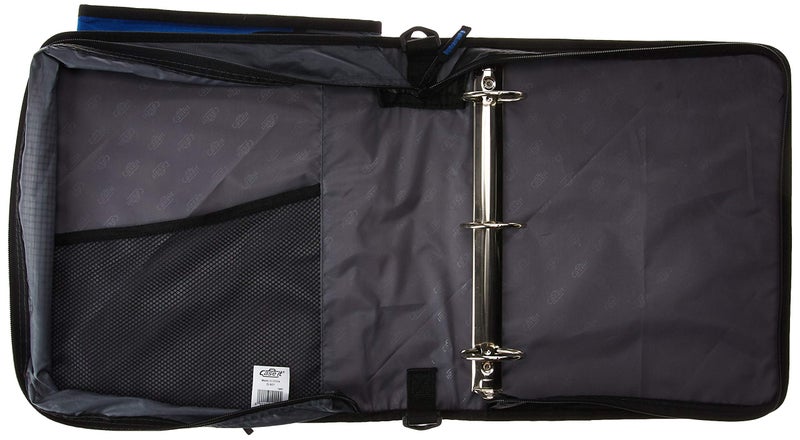 Case it Case-It D-900 3 Ring 1 1/2" Zipper School Binder, Assorted color - Image 2