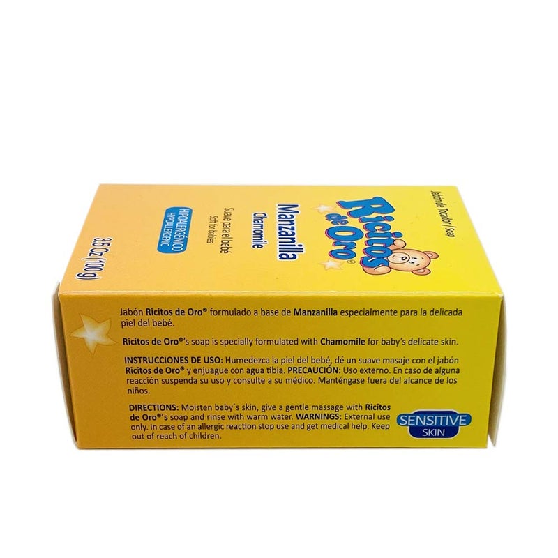 Ricitos de Oro Chamomile Soap Soap with Chamomile Extract 100gr - Image 3
