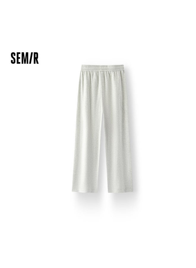 Semir Women's Winter Fleece Lined Casual Split Curved Pants Slim Fit Trousers 101725127016a - Image 1