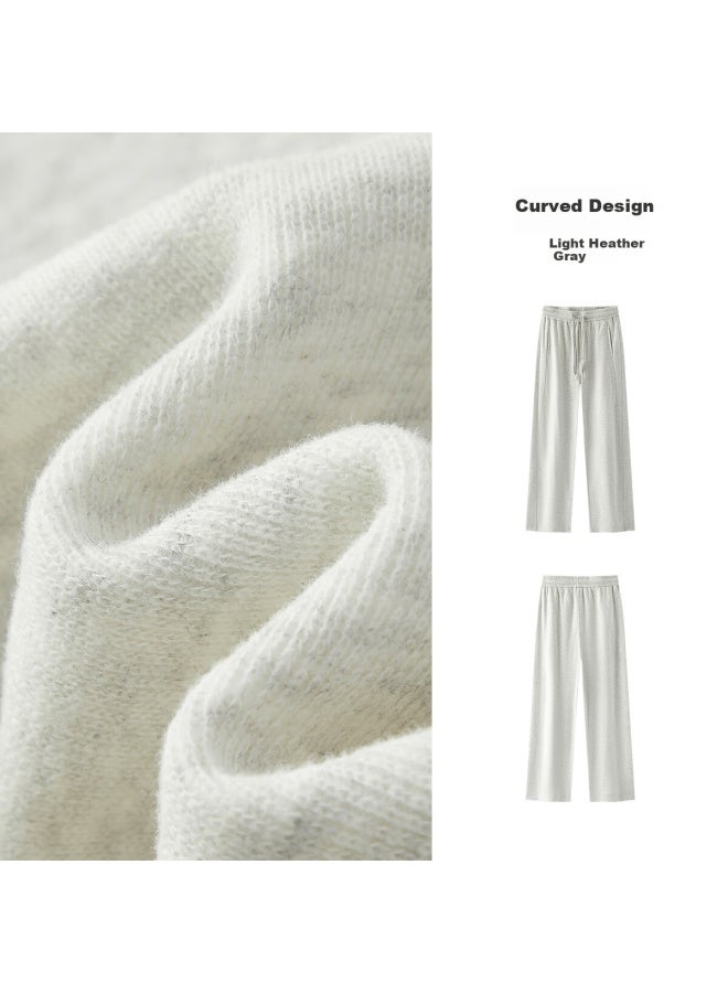 Semir Women's Winter Fleece Lined Casual Split Curved Pants Slim Fit Trousers 101725127016a - Image 4