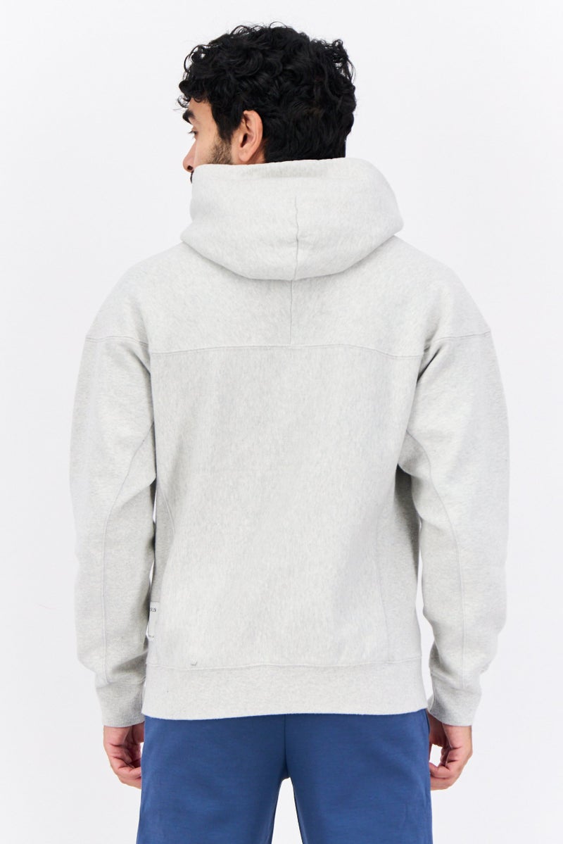 Champion Men Sportswear Fit Long Sleeves Outdoor Hoodies, Grey - Image 3