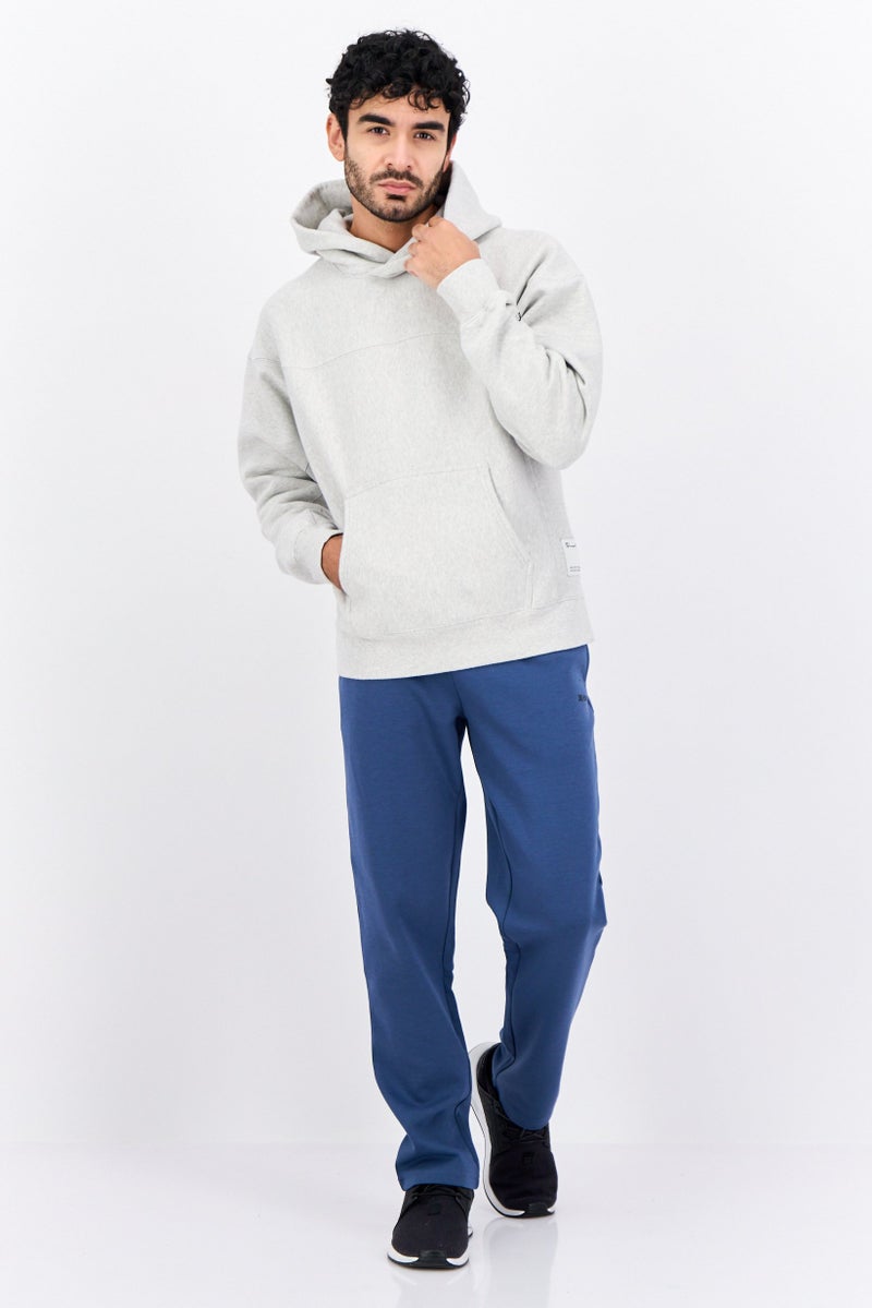 Champion Men Sportswear Fit Long Sleeves Outdoor Hoodies, Grey - Image 4