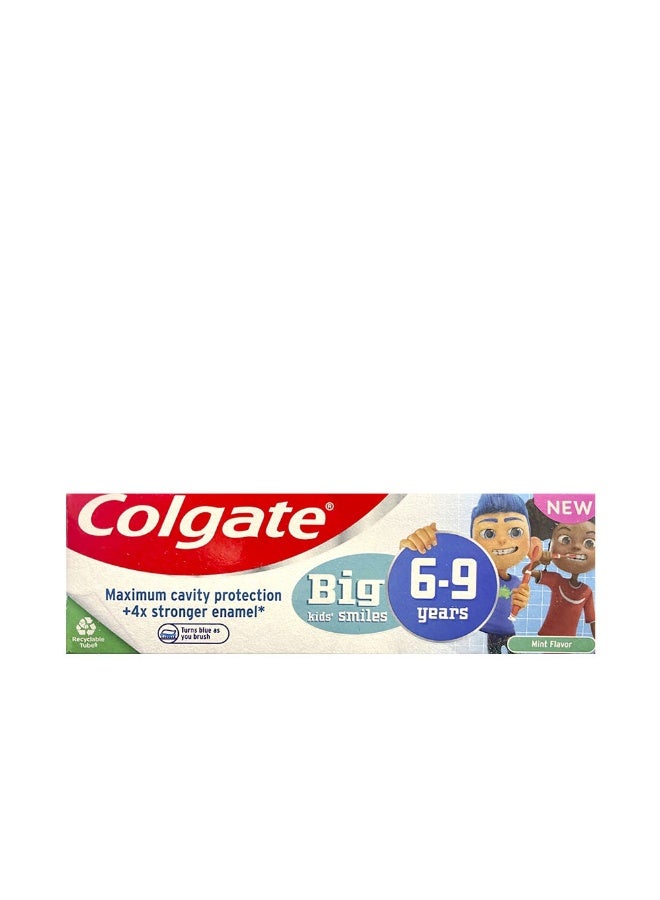 كولجيت معجون أسنان كولجيت للأطفال بنكهة النعناع المنعش من 6 إلى 9 سنوات 50 مل - Image 1