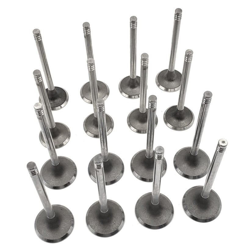 Partsflow 16PCS Intake Exhaust Valve Kit For Chevy Optra For Daewoo Leganza For Daewoo Nubira For Isuzu Amigo For Rodeo For Rodeo Sport For Suzuki Forenza 16V 20L 22L 90412277 90410813 - Image 2