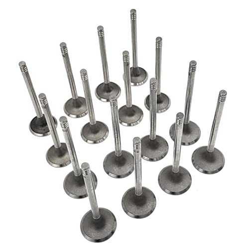 Partsflow 16PCS Intake Exhaust Valve Kit For Chevy Optra For Daewoo Leganza For Daewoo Nubira For Isuzu Amigo For Rodeo For Rodeo Sport For Suzuki Forenza 16V 20L 22L 90412277 90410813 - Image 5